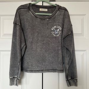 Ron Jon cropped Long sleeve shirt